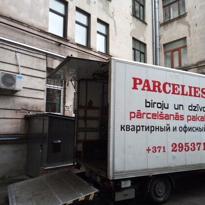 Услуги по переезду, перевозка мебели - parcelies.lv