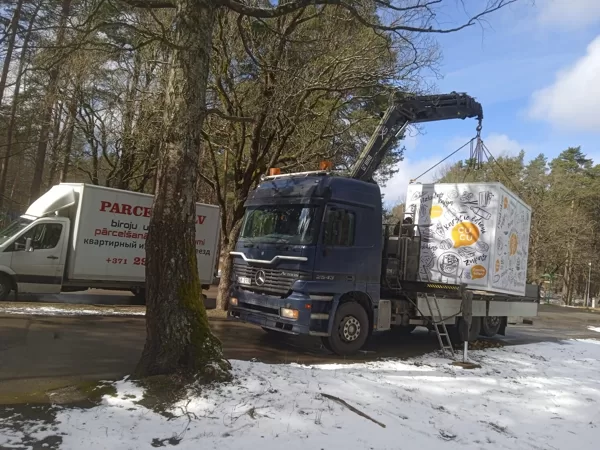 Moving Heavy Objects FOR 15 YEARS - parcelies.lv