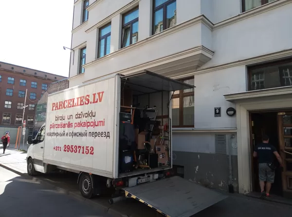 PARCELIES.LV: КВАРТИНЫЙ ПЕРЕЕЗД - ГАЛЕРЕЯ